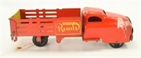 Lot #183 Marx pressed steel Reads delivery truck