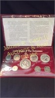 1973 coins of the Bahamas proof set