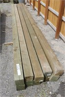 10pc 6x6 by 18ft Pressure Treated Lumber Beam