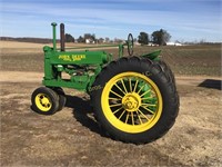 JD 1937 Unstyled "A" Tractor