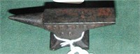 Small anvil paper weight marked FARGO ND FOUNDRY