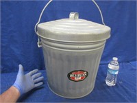 behrens 10-gallon galvanized can & lid