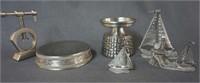 Estate Pewter Collectible and Decorative Items
