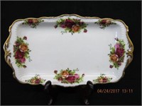 Royal Albert "Old Country Rose"  12"  bread tray