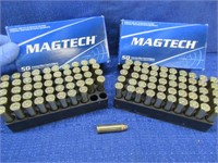 2 boxes 357magnum ammo (99 rounds) magtech