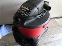 nice craftsman 16gal wet-dry vac & attachments