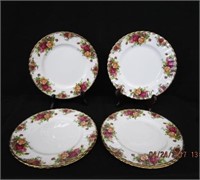 Royal Albert "Old Country Rose" 6 - 8.25" plates