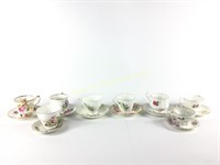 Tea cups and saucers