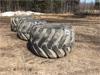 Qty of 3 - 66 x 43:00 x 25 Forestry Tires