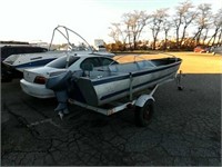 1961 LSB BOAT AND TRAILER