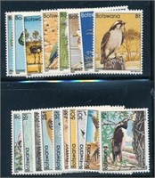 BOTSWANA #303-320 MINT VF NH