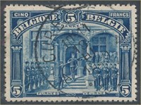 BELGIUM #121 USED VF