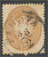 AUSTRIA LOMBARDY VENETIA #19 USED VF