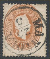 AUSTRIA LOMBARDY VENETIA #14 USED VF