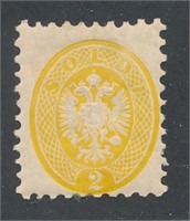 AUSTRIA LOMBARDY VENETIA #20 MINT FINE DIST OG