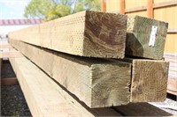 4pc 6x6 by 24ft Pressure Treated Lumber Beam