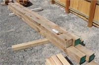 7pc 6x6 by 10ft tp 10ft Beams