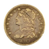 1835 Bust Quarter.
