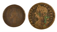 Pair Of 1787 Colonials.