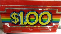 1.00$ slot machine front