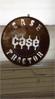 Case Tractor  wall hanging, 24" round