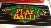 Play Ball slot machine front , 20"X10"