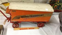Mobeltransport wood wagon toy