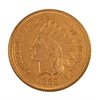 Key 1869 Indian Cent.