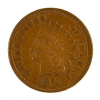 1874 Indian Cent.