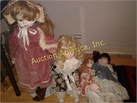 4 Pc. Doll Collection