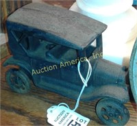 Cast Iron Car 3 3/4"T x 6"L