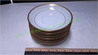 Vintage Noritake Gold Art China Saucers