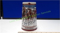 Budweiser 1989 Holiday Beer Stein