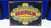 MoPar Chrysler Corporation Metal Sign