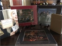 6 Nicely Matted and in Plastic  Photos of Hearst