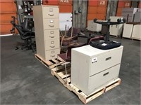 Office Chairs and 2 File Cabinets