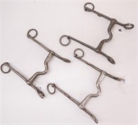 (3) US Calvary Curved Horse BITS