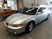 2002 Pontiac Grand Prix SE-SILVER 129,949 BRANDED