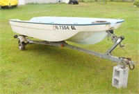 14' Boat with Trailer