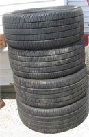 Set of (4) Good Year P245/45R 18 tires.