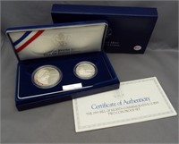 1993 Bill of Rights two coin proof set with