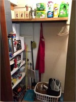 contents of utility closet