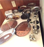 silver plate items