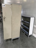 Metal Storage Cabinet and Shelf Unit