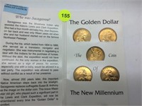 "THE GOLDEN DOLLAR SAVER BOOKLET" WITH 5 NEW MILLE