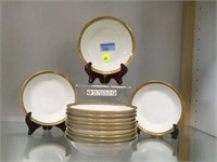 12 LIMOGES SMALL DESSERT DISHES - LOCAL PICK-UP ON