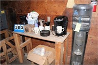Kitchen Items, Coffee Makers, Water Dispenser,etc