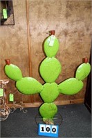 Cactus Metal Art, Approx. 52" Tall x 42" Wide