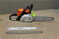 Stihl MS180c Chain Saw with Extra 14" Bar,