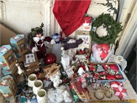Very Large Lot of Christmas Decor & Ornaments